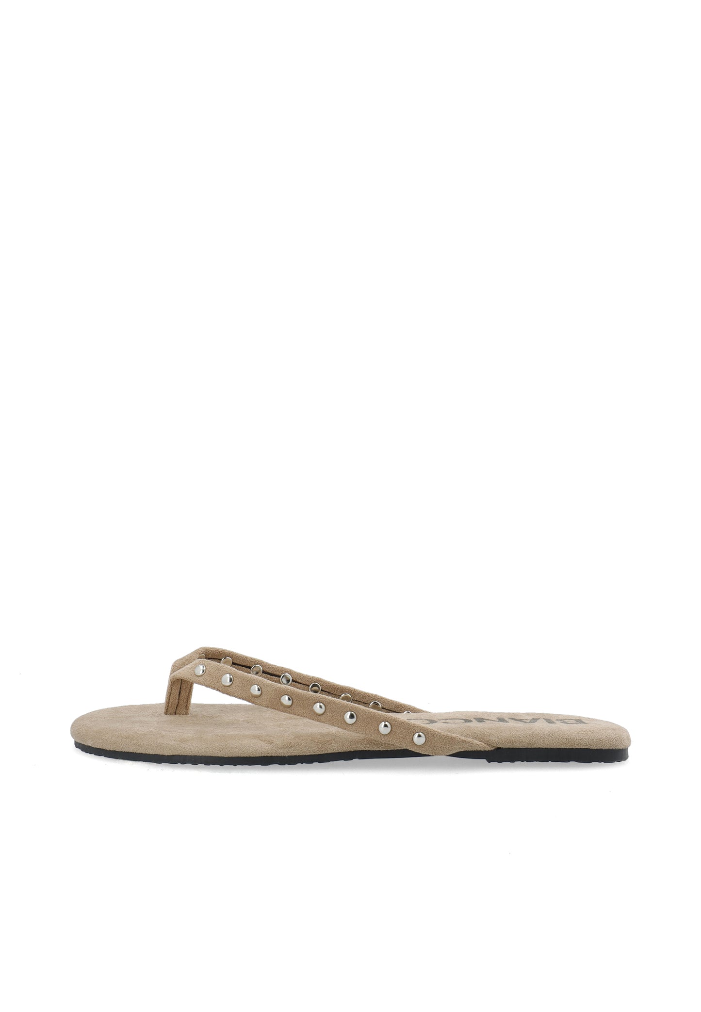 BIAMEXICO Studs Flip Flop Faux Suede