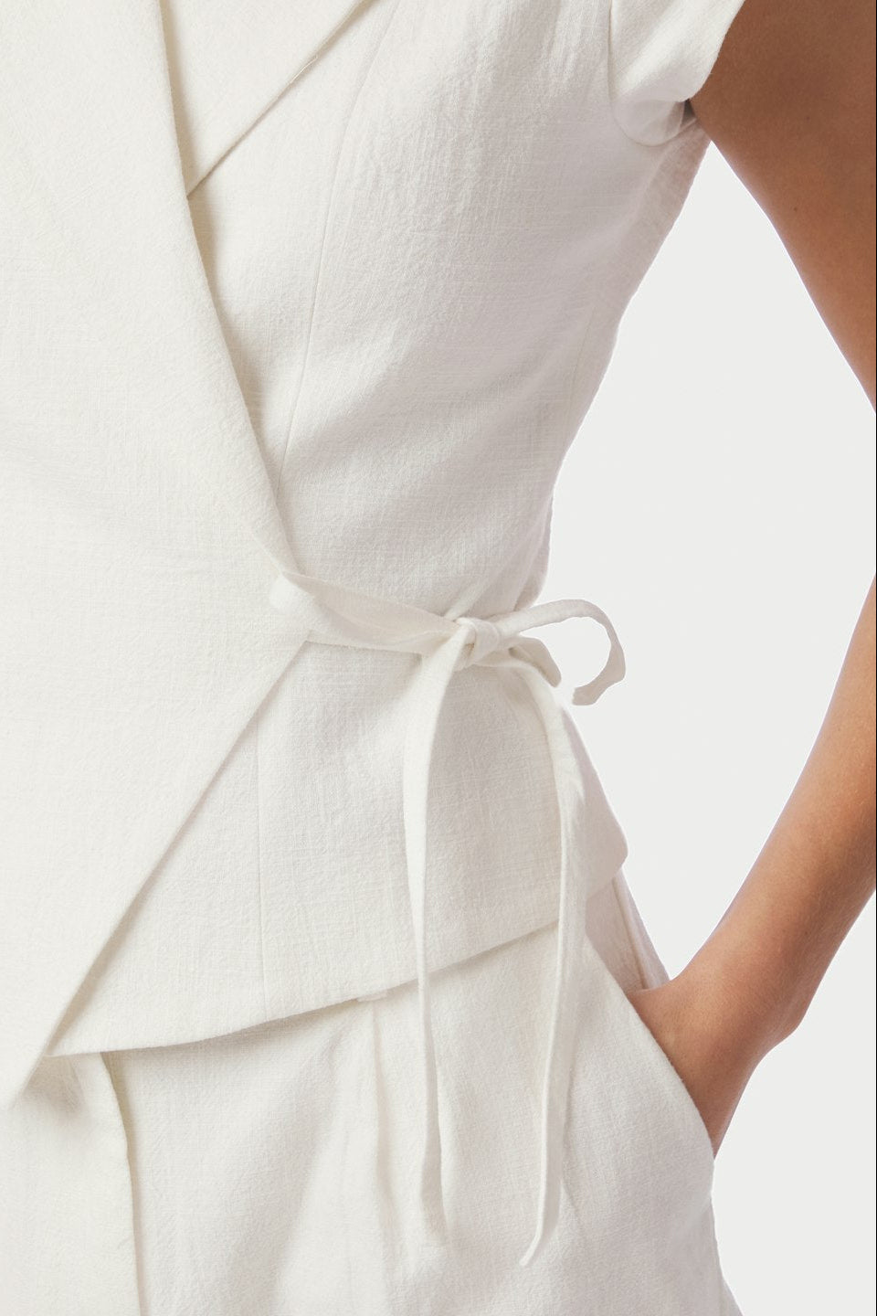 Salima Ramie Waistcoat