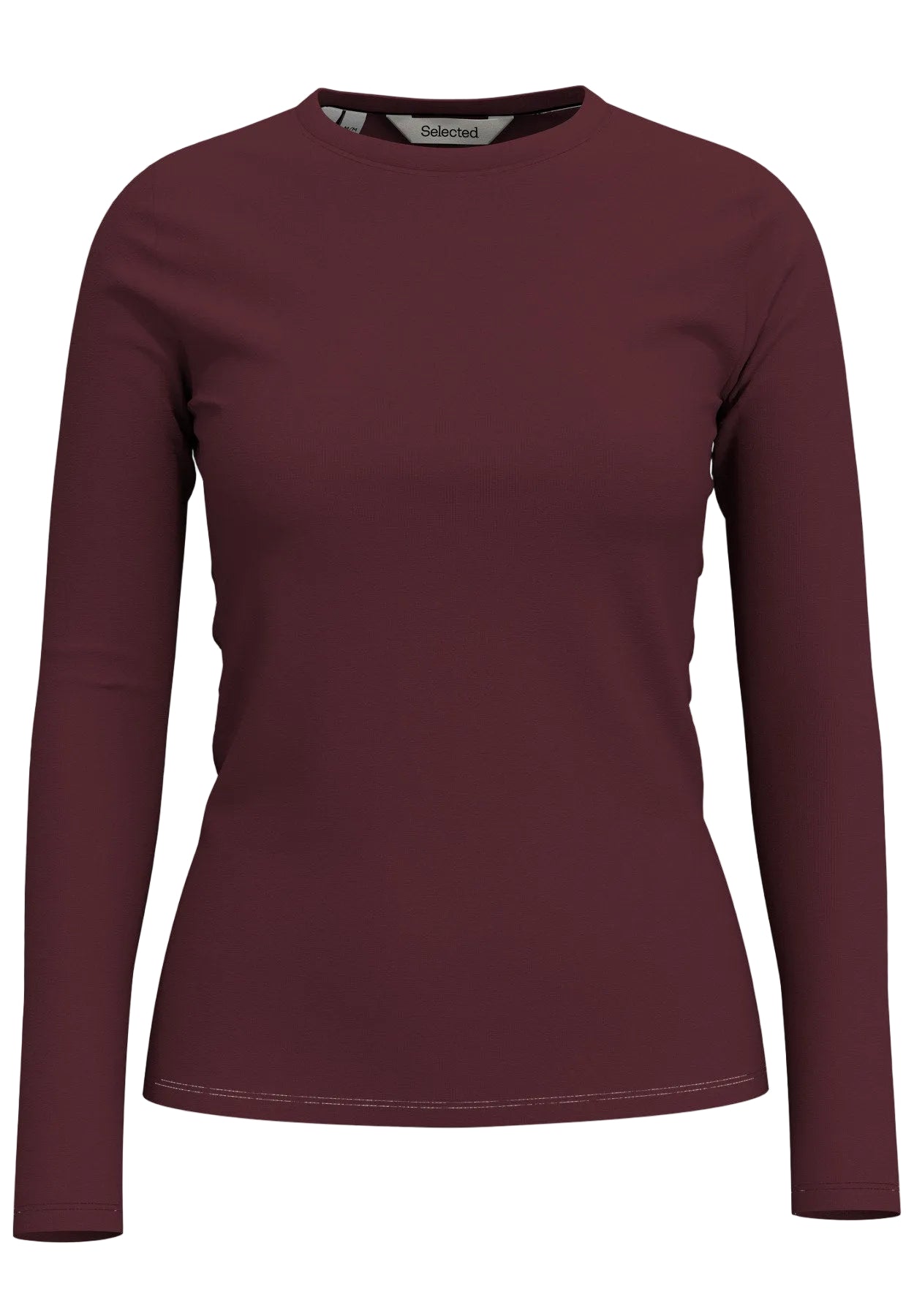 SLFMANJA LS O-NECK NOOS