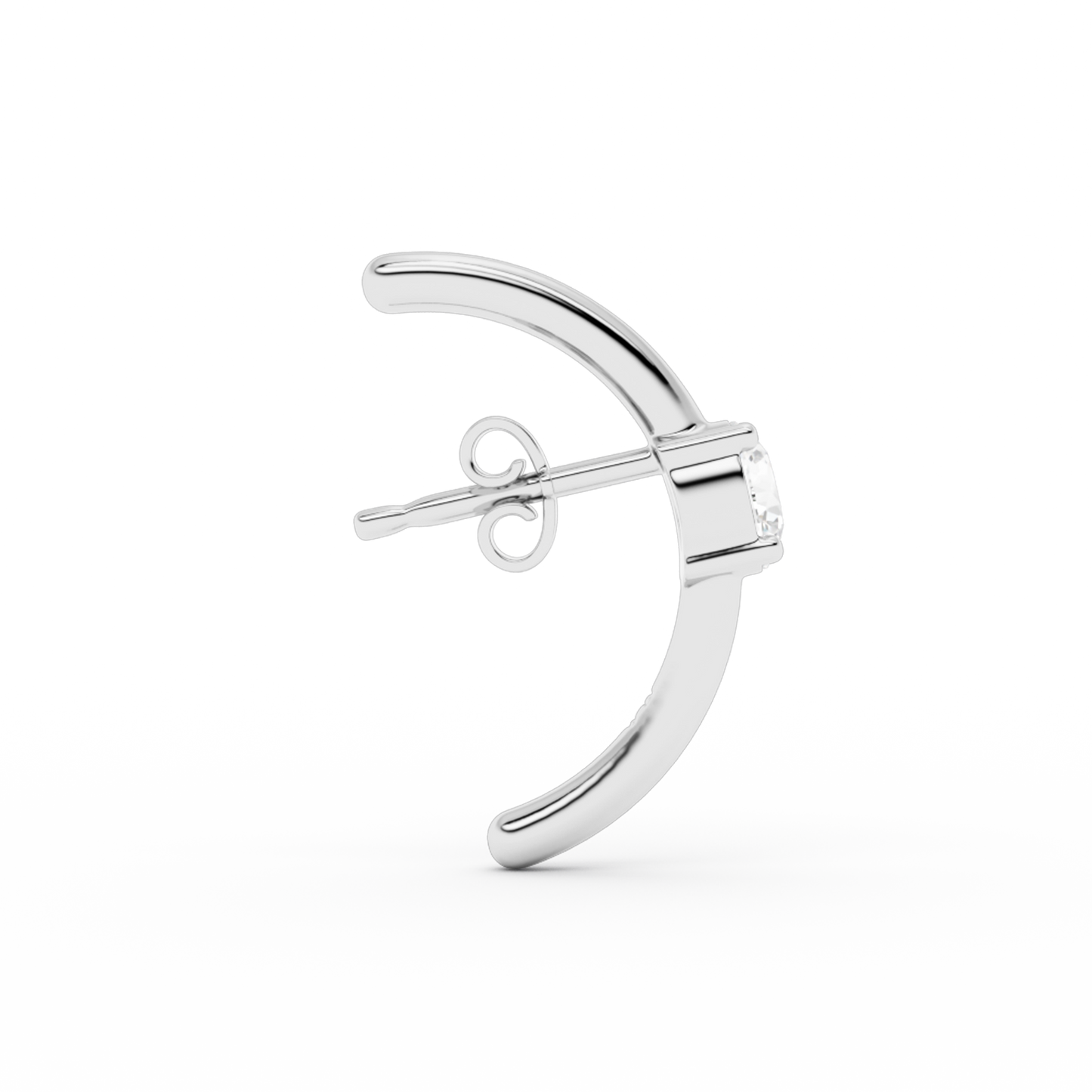 SOLITAIRE HUG EARSTUD