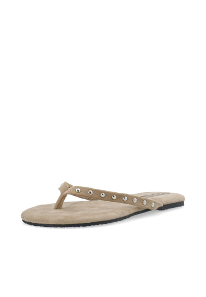 BIAMEXICO Studs Flip Flop Faux Suede