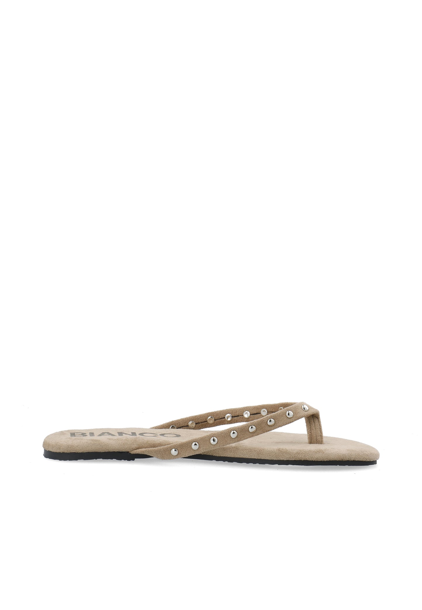 BIAMEXICO Studs Flip Flop Faux Suede