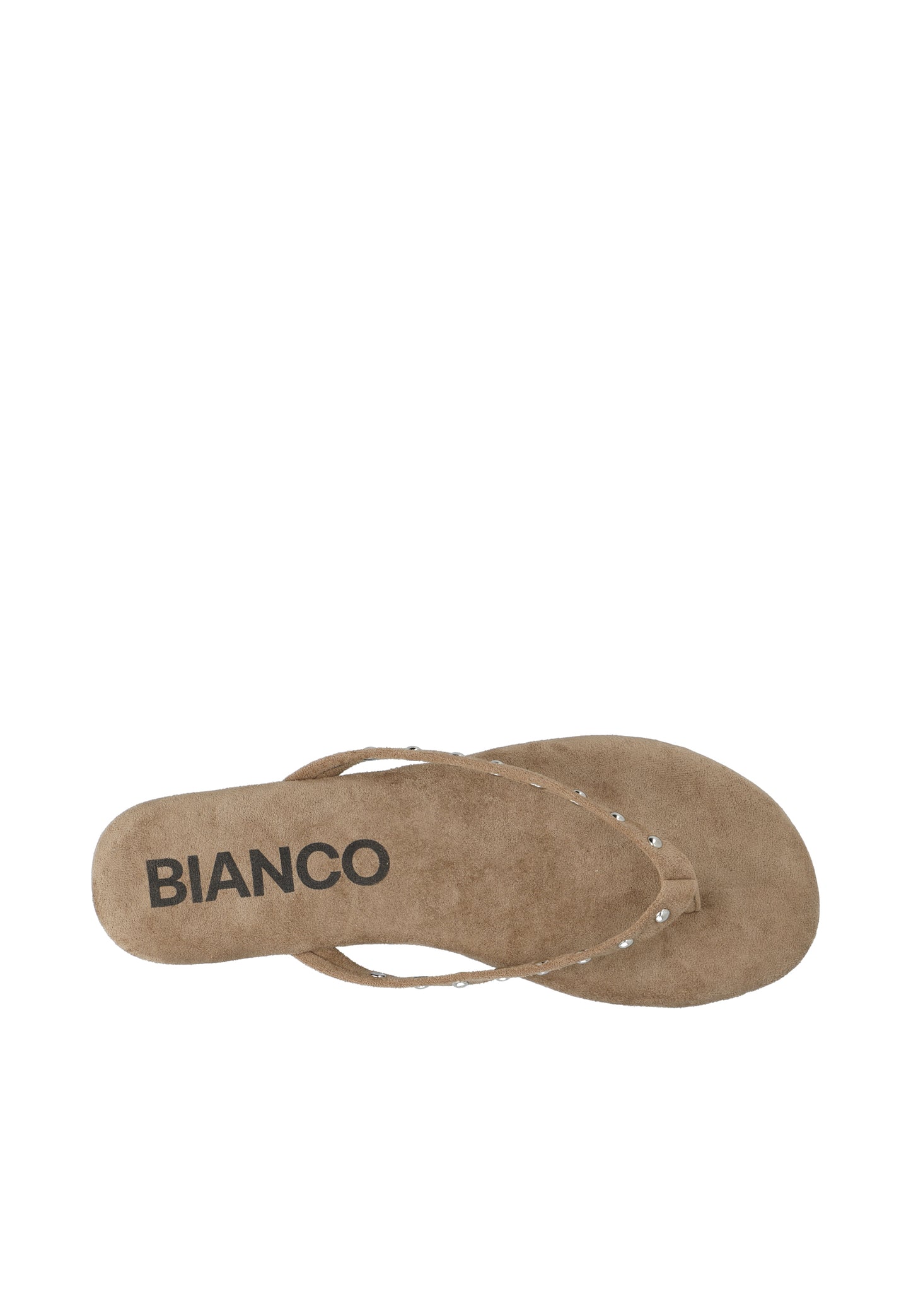 BIAMEXICO Studs Flip Flop Faux Suede