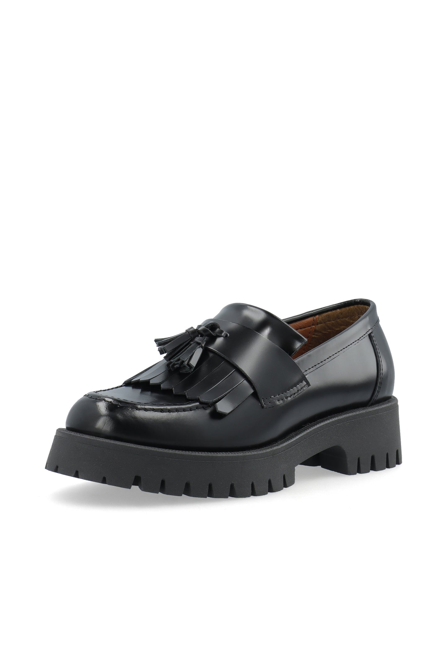 BIALEO Tassle & Fringe Loafer Polido