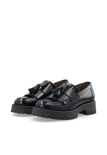 BIALEO Tassle & Fringe Loafer Polido