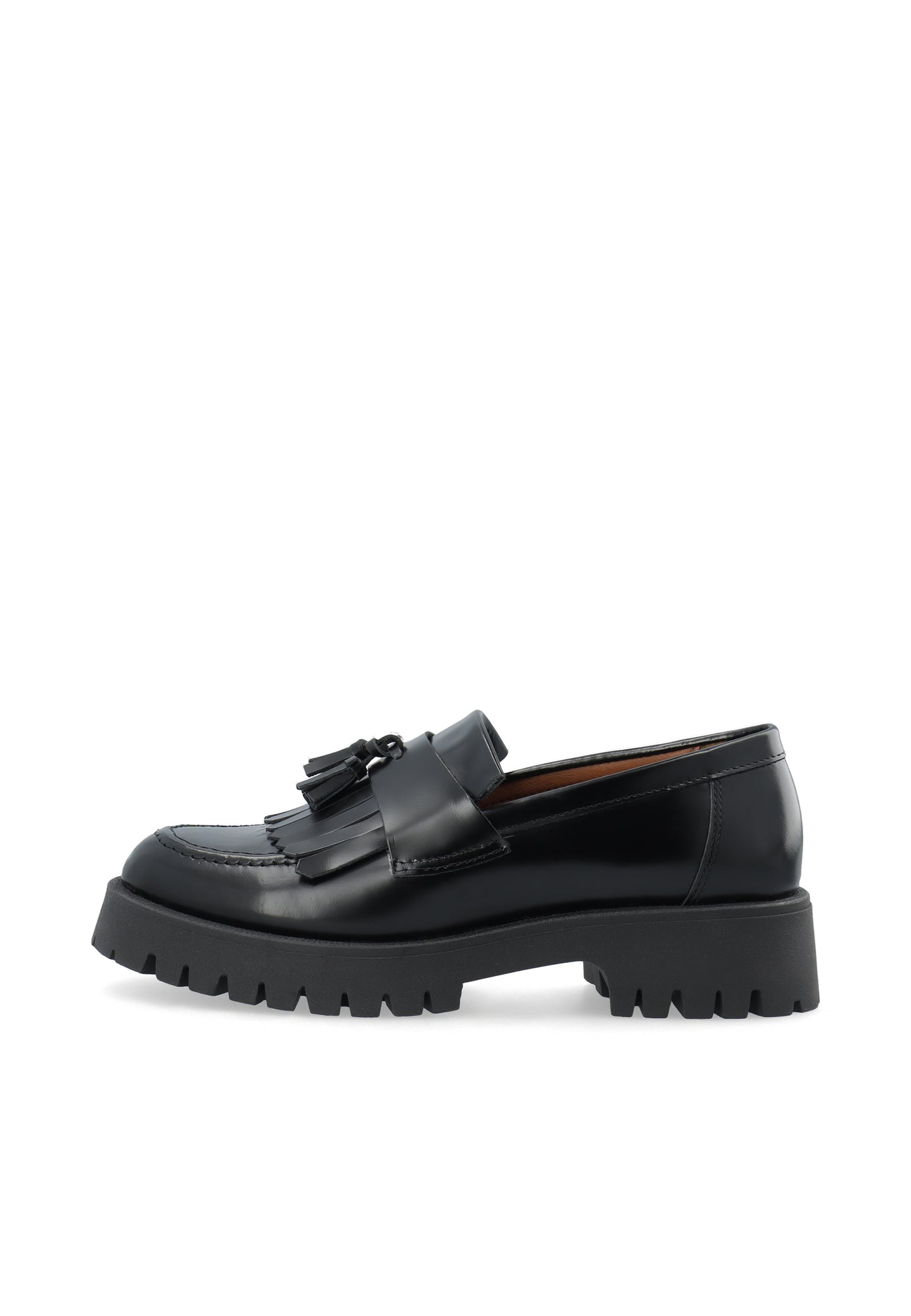 BIALEO Tassle & Fringe Loafer Polido