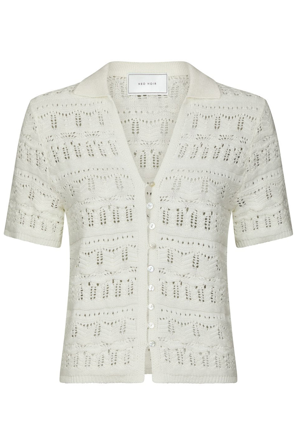 Marisini Stitch Polo Knit Top