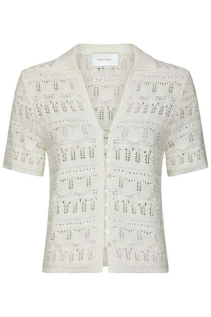 Marisini Stitch Polo Knit Top