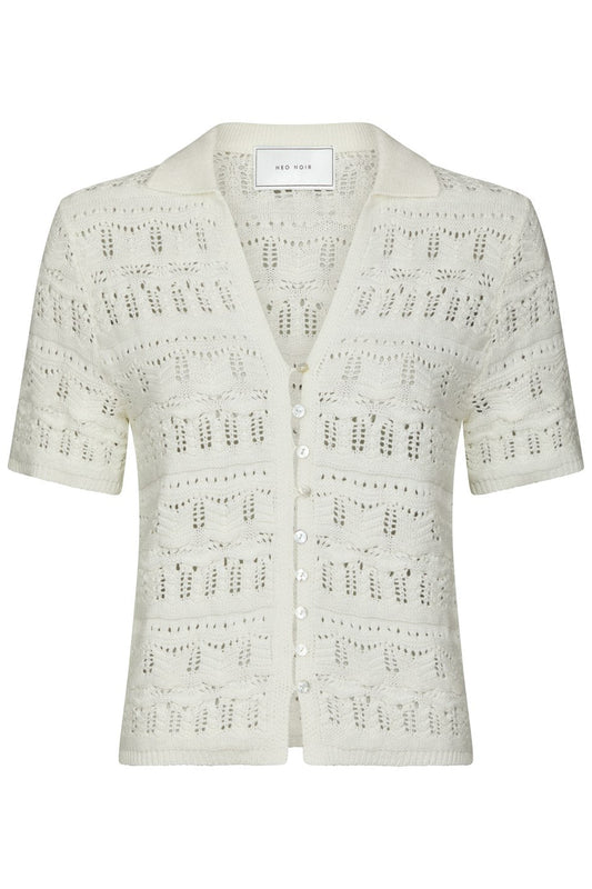 Marisini Stitch Polo Knit Top