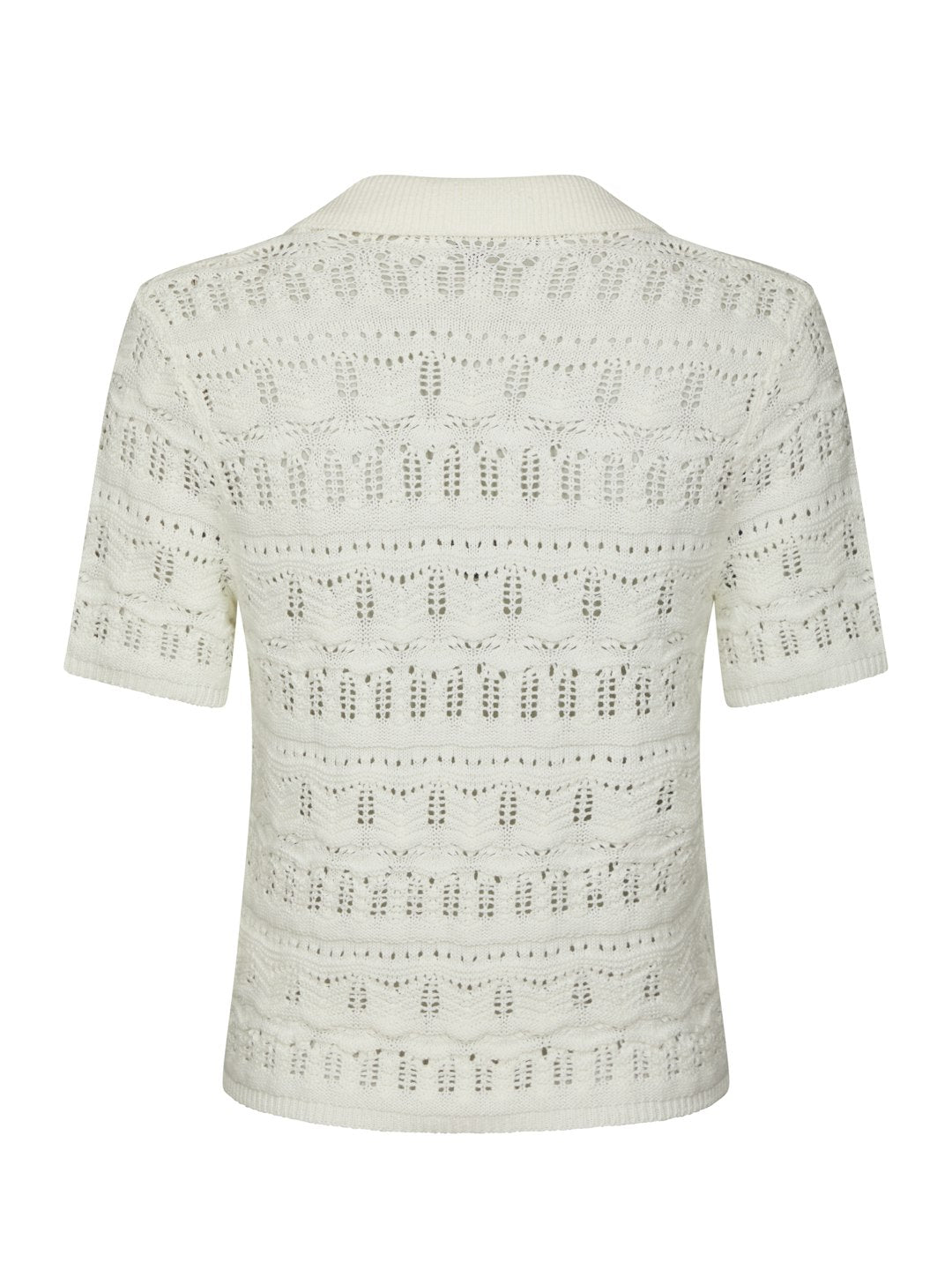Marisini Stitch Polo Knit Top