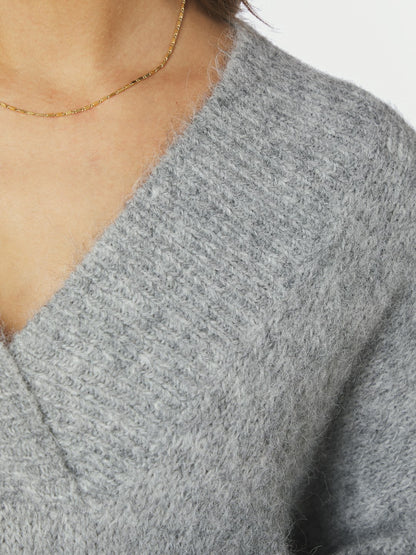 Melli Fluffy Knit Blouse