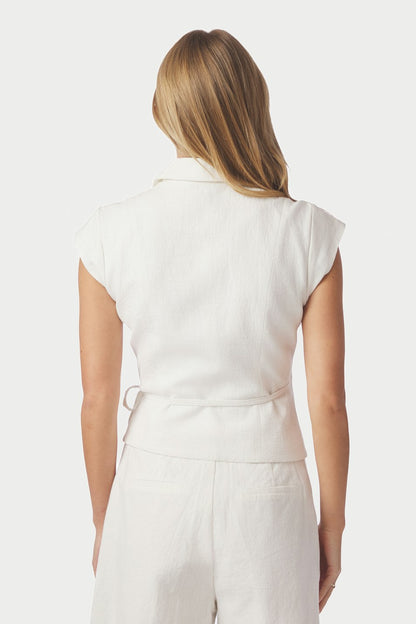 Salima Ramie Waistcoat