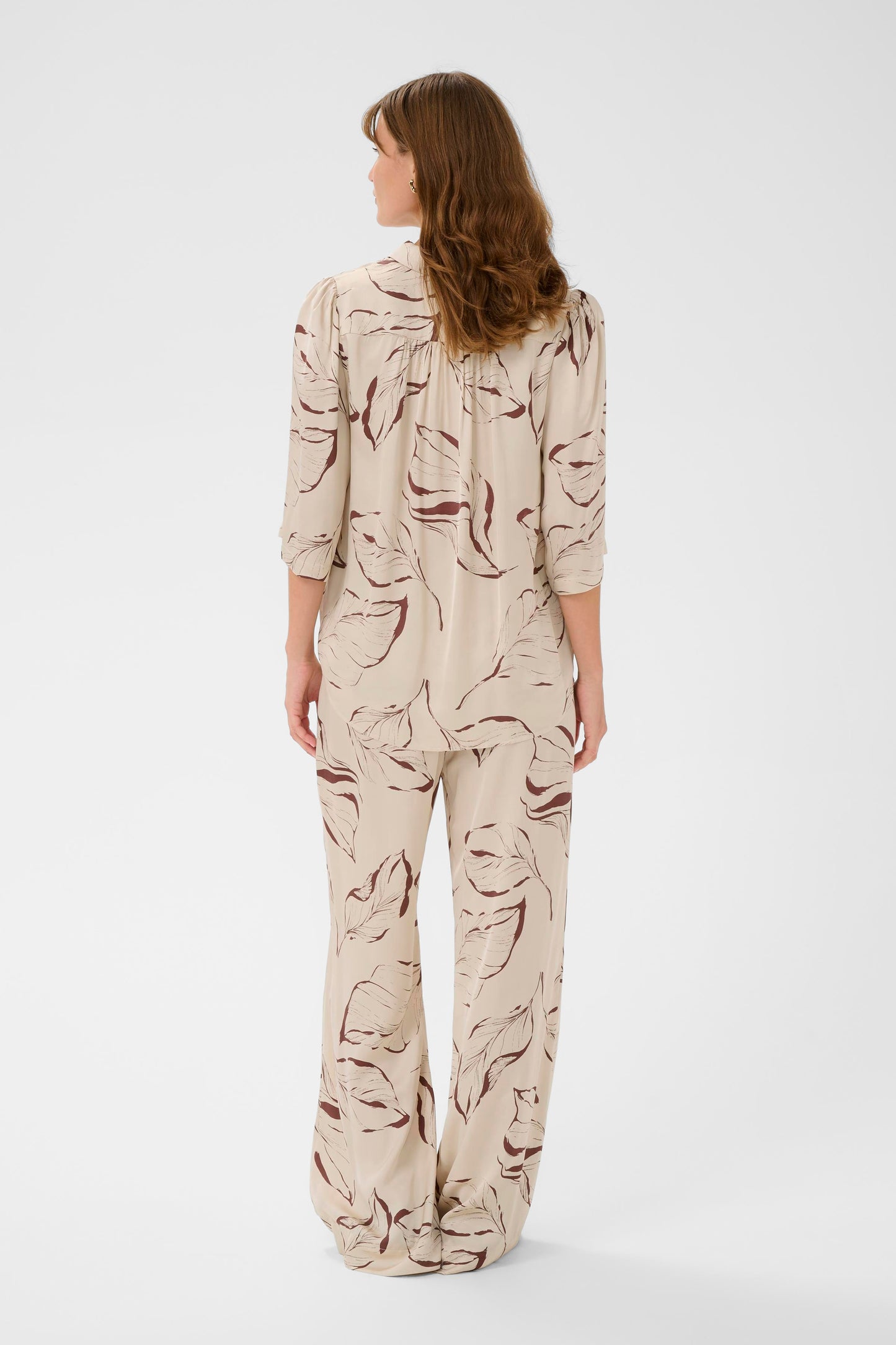 SLClero Flared Printed Pants