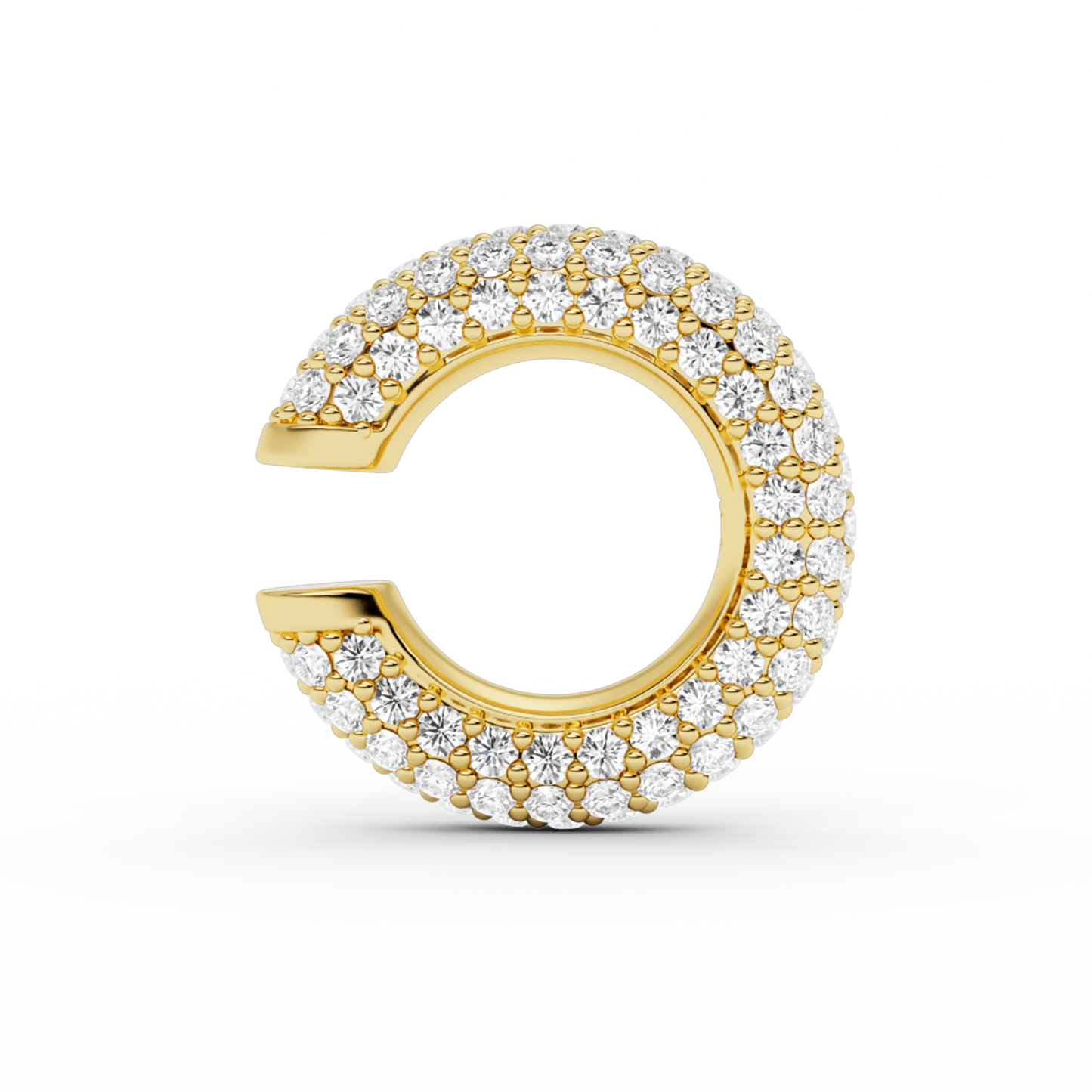 CHUNKY DIAMOND KOS EARCUFF