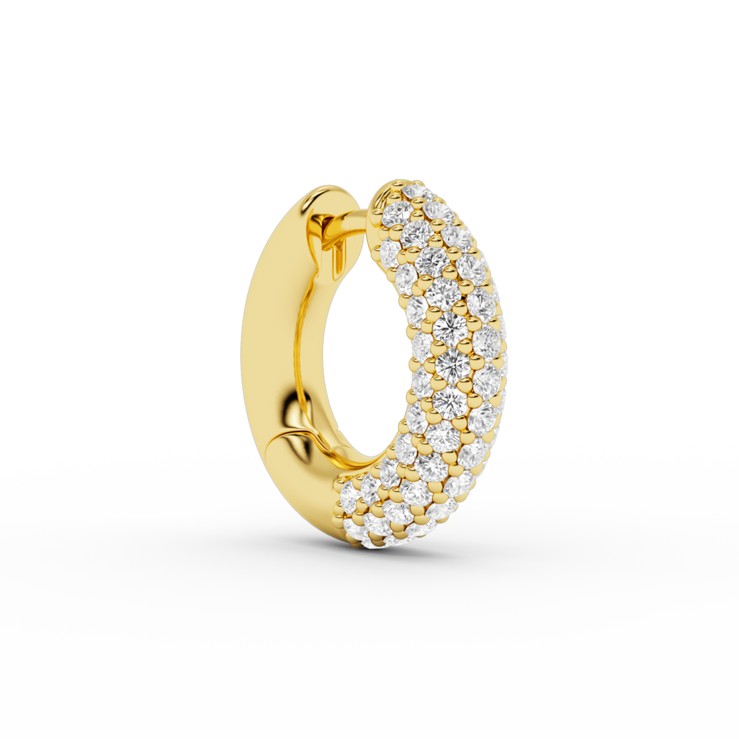 CHUNKY KOS DIAMOND EARRING