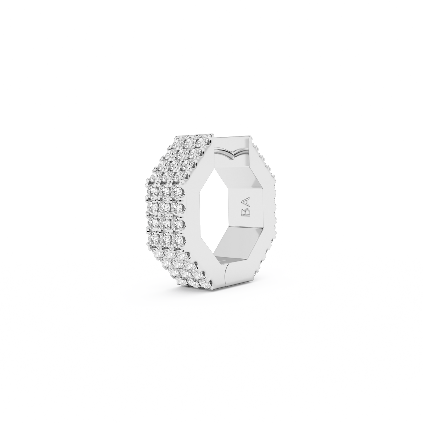 EDGE SMALL DIAMOND EARRING