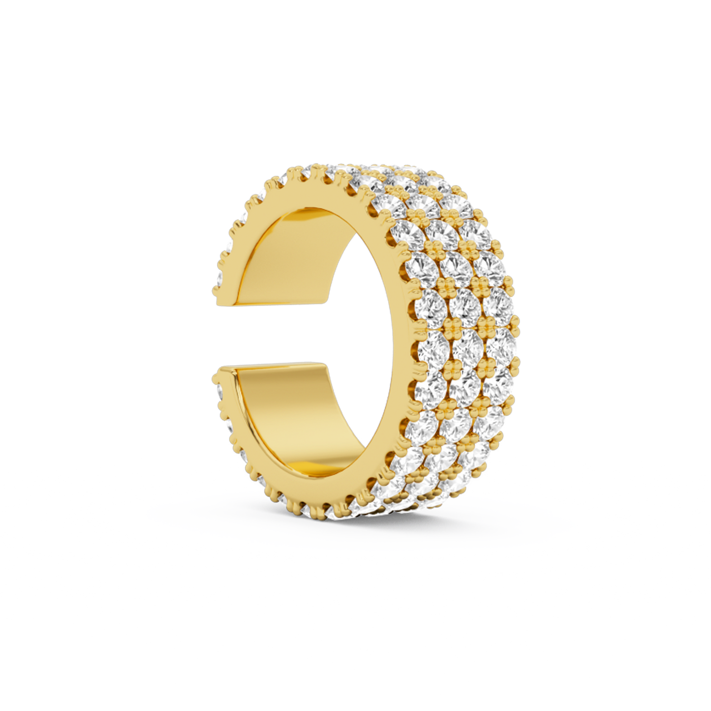 FLAT DIAMOND EARCUFF