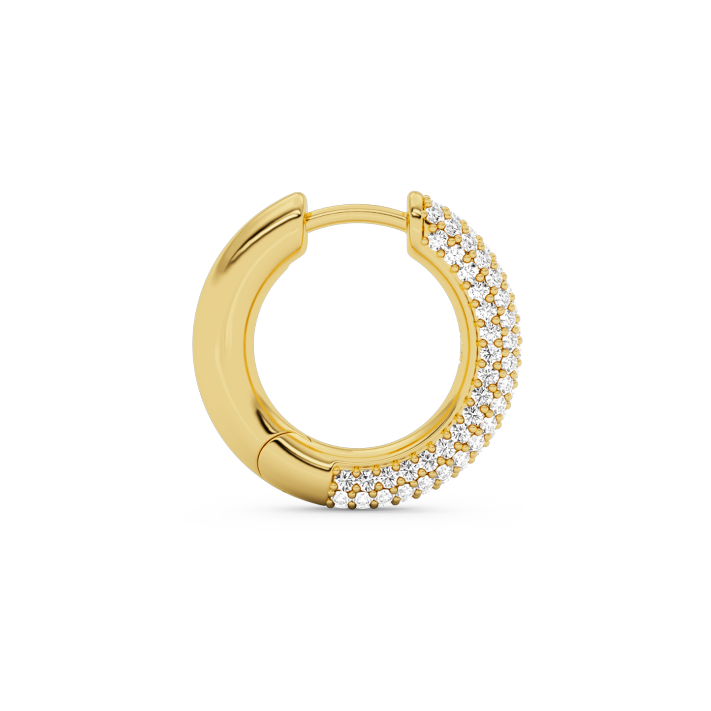 KOS DIAMOND EARRING M 20MM