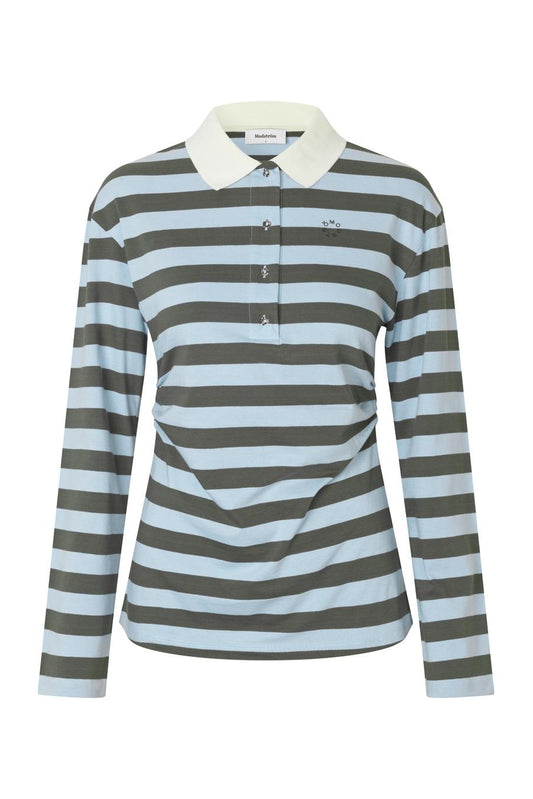 Stetsonmd LS stripe polo