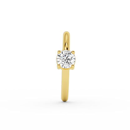 SOLITAIRE HUG EARSTUD
