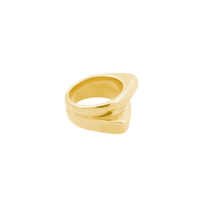 Alike ring gold plated