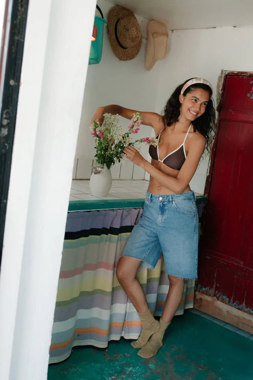 Contrast Bel Bikini Top