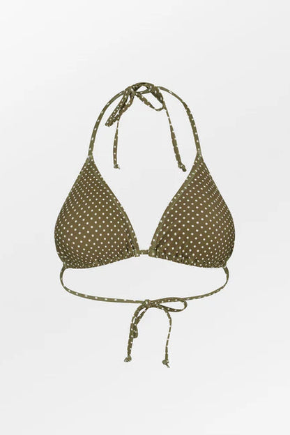 Polka Dot Bel Bikini Top